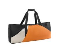 blloocod Bolsa para Raquetas de Bádminton con Compartimiento para Zapatos, Funda Portaequipaje de Material Oxford, Asa Ajustable, Adecuada para Mujeres y Deportes al Aire Libre- Naranja
