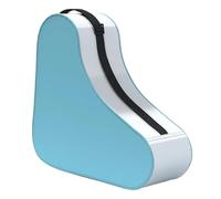 blloocod Mochila Bolsa para Patines con Compartimentos, Nailon Impermeable, Transporte y Almacenamiento para Patines de Hielo, Línea y 4 Ruedas, para Niños- Azul
