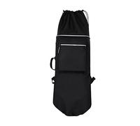 blloocod Mochila para Monopatín Plegable - Funda Protectora de Transporte para Longboard, Bolsa para Monopatín Eléctrico, Accesorios de Skate- Negro 84cmx32cm