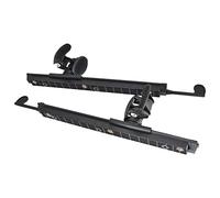 blloocod Pedales de Pie de Kayak Ajustables, Reposapiés para Control de Timón, 2 Piezas, Nylon, 56.5 cm (22.2 in)