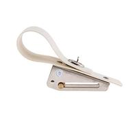 blloocod Soporte Ajustable para Defensa de Barco - Correa Blanca de 160mm (6.3 Pulgadas) - Ajusta Longitud de Cuerda