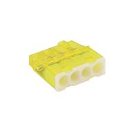 BLM, Mini Connex, terminal de conexión directa de 4 vías, caja de 100 piezas, compatible con cables de 0,2-2,5 mm², tensión 450 V, corriente 24 A, longitud de pelado 11 mm