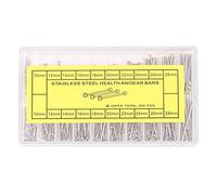 Blmirror 1 Caja de Herramientas de ReparacióN de Relojes Kits de Relojes Tornillos de Correa de Reloj Tubo de Surtido Pin de FriccióN Cierres Correas Pulseras Remaches Extremos 10 Mm-28 Mm