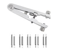 Blmirror Alicates para Quitar Pulseras de Reloj 6825 Herramienta Estándar para Quitar y Reparar Correas de Reloj con Barra de Resorte Herramienta para Ajustar Las Correas