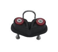 Blmirror Correa de Leva con Rodamiento de Bolas y Anillo Guía para Equipo de Pilates, Marino, Velero, Kayak, Accesorio, Cuerda de 3-15 mm