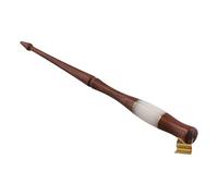 Blmirror Pluma de Caligrafía de Madera, Pluma de Caligrafía Inglesa, Soporte para Pluma de Inmersión Oblicua con Escritura en Placa de Cobre y Puntas de Vidrio, Accesorios, A