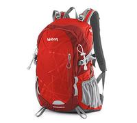 blnbag S1 MOCHILA MULTIFUNCIONAL, 20 L, versátil con correas de hombro ergonómicas para senderismo, escuela, universidad, ocio para mujeres y hombres Magma Red