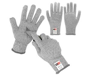 BLNC Guantes resistentes a cortes, guantes de protección para niños niñas jardín de infancia trabajos manuales al aire libre