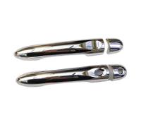 BLNETU Abs Cromo Accesorios De Coche Cubierta De Manija De Puerta De Plástico Para Renault Para Megane 3 Iii 2009 2010-2016(2d c-2)
