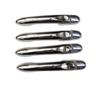 BLNETU Abs Cromo Accesorios De Coche Cubierta De Manija De Puerta De Plástico Para Renault Para Megane 3 Iii 2009 2010-2016(4d s-n)