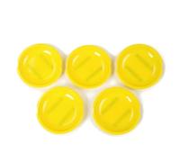 BLNETU ABS Manija De Puerta Exterior De Coche Cubiertas Cuenco Decoración 2/4 Accesorios Puerta Para Jeep Para Wrangler JK 2007-2017(Amarillo,4 door)