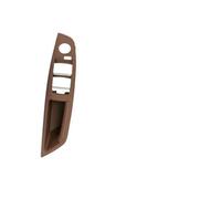 BLNETU Accesorios De Cubierta De Panel De Manija De Puerta Interior Lateral Para 5 Series F10 F11 F18 520 523 525 528 530 LHD Driver (WINE RED-1PC)