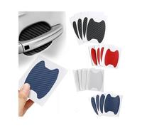 BLNETU Adhesivo Protector Para Manija Puerta Coche DFibra Carbono Para Citroen Para Berlingo Para Cactus Para Picasso Para C-Elysee Para Vts Para Aircross(Blue)