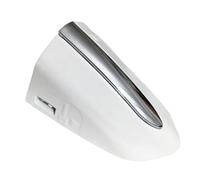 BLNETU Cubierta Manija Puerta Delantera Izquierda Embellecedor Cerradura Para Ford Para Mondeo MK5 Para Edge MK2 Para TAURUS 2013-2020 F218A15(Blanco,B)