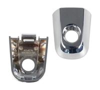 BLNETU Cubierta Manija Puerta Exterior Cromada Izquierda Derecha Para Mitsubishi L200 Para Triton Para Montero Para Pajero Sport 2005-2015 1 Uds(Left with hole)