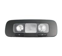 BLNETU Lámpara Lectura Coche 1K0947291A Lámpara De Lectura Trasera Para Coche Luz Interior Para VW Para Golf MK5 Para Passat Para Jetta Para CC 1K0 947 291A(Black)