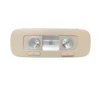 BLNETU Lámpara Lectura Coche Lámpara De Lectura Trasera Luz Interior 56D 947 291B Para VW Para Golf 6 MK6 Para Passat Para CC 56D947291B(Beige Color)