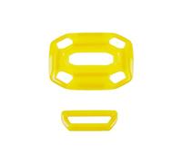 BLNETU Lámpara Lectura Coche Para Jeep Para Wrangler JL Para Gladiator JT 2018 2019 2020 2021 2022 2023 Pegatinas Decorativas Para La Luz De Lectura Del Coche(Amarillo)