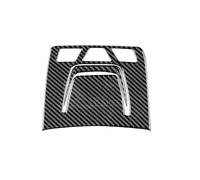 BLNETU Lámpara Lectura Coche Para Toyota Para Supra GR A90 A91 MK5 2019-2022 Marco La Luz Lectura Del Techo Coche Adorno Interior Pegatina Fibra Carbono Suave(For RHD LHD Black)