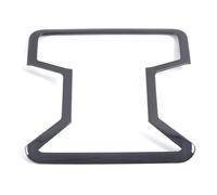 BLNETU Lámpara Lectura Coche Para Toyota RAV4 XA50 2019-2023 Modificación De Molduras Interiores Cubierta De La Luz De Lectura Acero Inoxidable(Wire drawing Black)