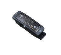 BLNETU Lámpara Lectura Coche Para VW Para Golf MK4 Para Passat B5 Para Beetle Para Bora 3BD947291 1/2 unidades Luz lectura interior coche Lámpara de techo Trasera(Black,1PC)