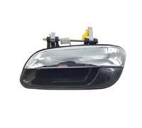 BLNETU Manija De Puerta Exterior Cromada Accesorios Para Coche Manijas Puerta Tirador Exterior Para Hyundai Para Elantra 2001 2002-2006(Rear left)