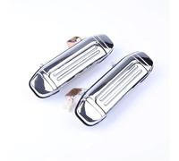 BLNETU Manija De Puerta Exterior Para Mitsubishi Para Montero Para Pajero 1998 1999 2000 Accesorios Para Coche Conductor Trasero Plástico Cromado(Izquierda y derecha)