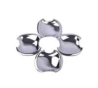 BLNETU Para Daihatsu Para Boon M300 M600 2004-2015 Para Tegara Para Tirion Cubierta Manija Puerta Coche De Fibra Carbono Cromada Embellecedores Cuenco(1,Bowl)