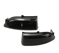 BLNETU Para Ford Para Ranger T6 T7 T9 2012-2018 Luz LED Para Espejo Retrovisor Lateral Luz De Señal De Giro Indicadores De Espejo Retrovisor (1 Pair Black)