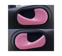 BLNETU Para Mercedes Para Smart 453 Para Fortwo Para Forfour Pegatinas Decorativas Para Manija De Puerta Interior Coche Cuenco Para Puerta Interior (Pink)