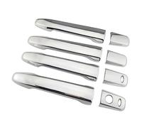 BLNETU Para Mitsubishi Para Outlander Para Lancer RVR ASX 2007-2016 Coche Cubierta Manija Puerta Lateral Exterior Cromada Moldura Embellecedora(2 Button Handle)