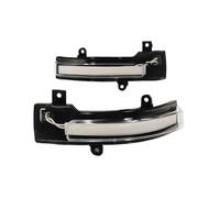 BLNETU Para Mitsubishi Para Outlander Sport ASX 2013-2020 Para Lancer 2016 LED Luz De Señal De Giro Fluida Lámpara Indicadora De Espejo Lateral (Clear Dynamic)