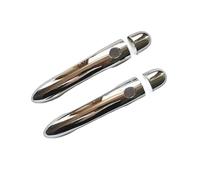 BLNETU Para Renault Para Megane Ii 2 MK2 2002-2008 Parte Exterior ABS Accesorios Coche Cubierta Cromada Manija De Puerta Embellecedora(2DK2)