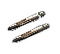 BLNETU Para Renault Para Megane Ii 2 MK2 2002-2008 Parte Exterior ABS Accesorios Coche Cubierta Cromada Manija De Puerta Embellecedora(2DKN)