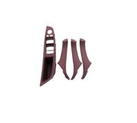 BLNETU Para Serie 5 F10 F11 Volante A La Izquierda LHD Interior Del Coche Manija De La Puerta Panel Cubierta Embellecedora De Tirar Accesorios