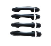 BLNETU Para Toyota Rav4 Xa40 2013-2018 Conducción De Automóvil Cromo Manija De Puerta Exterior Cubierta Accesorios Negro Mate(HS K1)