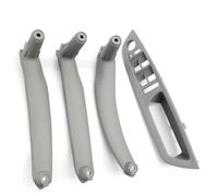 BLNETU Para X5 X6 E70 E71 E72 2007-2014 LHD RHD Interior Puerta Apoyabrazos Tirador Cubierta Embellecedor Reemplazo 4 Uds Set (RHD Gray Set)