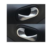 BLNETU Pegatinas Decorativas Para Manija De Puerta Interior De Coche Cuenco Para Puerta Interior Para Mercedes Para Smart 453 Para Fortwo Para Forfour (Plata)