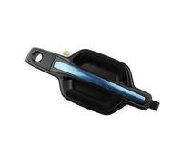 BLNETU Reemplazo De Manija Puerta Delantera Izquierda Y Derecha Exterior ABS Negro Para Mitsubishi Para Pajero Para Montero MK3 2000-2006(Rear left)