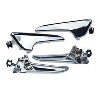 BLNETU Tirador De Manija De Puerta Interior Delantero Y Trasero LH RH Para Mercedes Para Benz W169 A150 A170 A180 A200 Y W245 B150 B170 B180 B200 (4 Sides Kit)