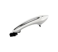 BLNETU Tiradores Exteriores De Coche 51217231931 Manija De Puerta Exterior Negra Con Acceso Confort Para Series 5 6 7 525 528 530 535 730 740 750i F10 F07 F02 (White Front Left)