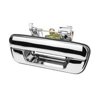 BLNETU Tiradores Exteriores De Coche Manija De Portón Trasero Para Holden Para Colorado RC Ute 2008-2012 Para Rodeo RA Ute 2003-2008 (sin Cerradura) (1pc Chrome)