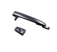 BLNETU Tiradores Exteriores De Coche Manija De Puerta Exterior Negra Para Mitsubishi Para Lancer Sedán 2008 2009 2010 2011 2012 2013 2014 2015 2016 2017 (Front Left)