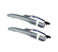 BLNETU Tiradores Exteriores De Coche Manija Exterior De Puerta Color Plata 80611-JZ00 80640-JY01B 80647-JY01A Para Renault Para Koleos Para Espace IV 2009-2018 (Rear Left Right)