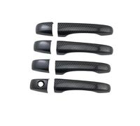 BLNETU Tiradores Exteriores De Coche Para Chrysler 300 300C 2011 2012 2013 2015 2016 2017 Embellecedor Manija Puerta Estilo Adhesivo ABS Cromado Negro Piano Carbono (8)