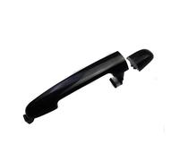 BLNETU Tiradores Exteriores De Coche Para Hyundai Para Sonata 2006-2010 2.4L 3.3L 1/2/4 Pcs Negro/Cromo Exterior Manija Puerta Del Coche Delantera Trasera Izquierda Derecha (Front Right Black)