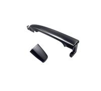 BLNETU Tiradores Exteriores De Coche Para Mitsubishi Para Lancer 2008 2009 2010 2011 2012 2013 2014 2015 2016 2017 Manilla Negra Para Puerta De Sedán (Rear right)