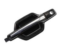 BLNETU Tiradores Exteriores De Coche Para Mitsubishi Para Pajero Para Cheetah V73 V77 V75 - Manija De Puerta Exterior (Delantera O Trasera) (Front L black 1pc)