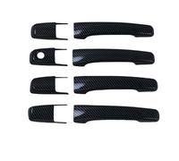 BLNETU Tiradores Exteriores De Coche Para Mitsubishi Para Pajero V60 V70 V73 V75 1999 2000 2001 2002 2003 2004 2005 2006 Cubierta Para La Manilla De La Puerta (Carbon Look A)