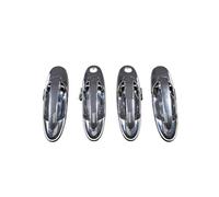 BLNETU Tiradores Exteriores De Coche Para Toyota Para Land Cruiser LC100 4500 4700 1998-2007 69220-60061 69210-60061 - Juego De 4 Manijas Exteriores Puerta Delanteras Y Traseras (Plata)